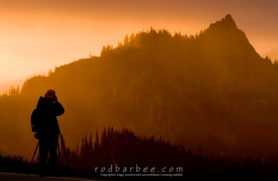 Sunrise on Hurricane Ridge